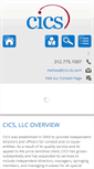 Mobile Screenshot of cics-llc.com